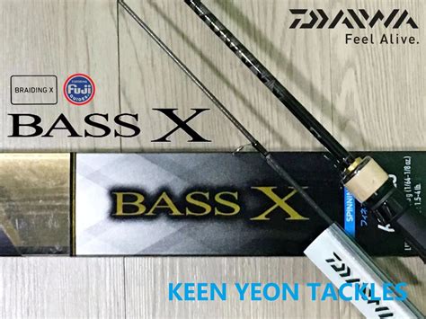 Daiwa Bass X Y Fishing Rod Jdm Baitcasting Spinning Shopee Malaysia