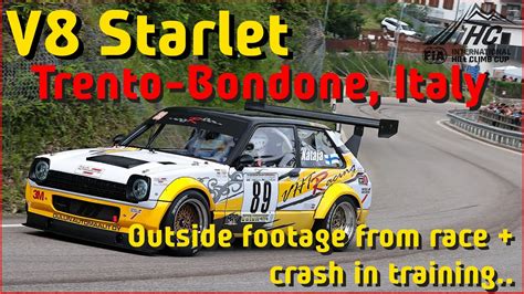 2023 Trento Bondone Mikko Kataja Toyota Starlet V8 FIA EM CUP