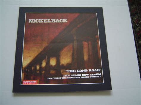 Nickelback the Long Road Poster in A Custom Made Mount Ready to Frame ...