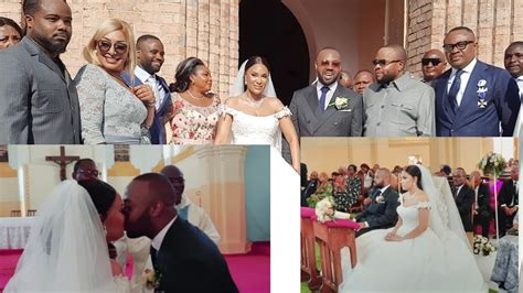 Papa Ch Ri Jb Mpiana A La B N Diction Nuptiale Du Couple Mpiana Et