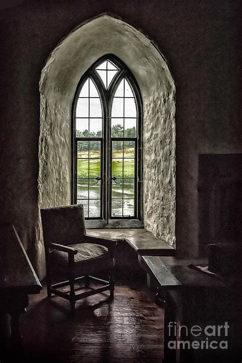 Sights In England Castle Window 2 Photograph By Walt Foegelle Fine