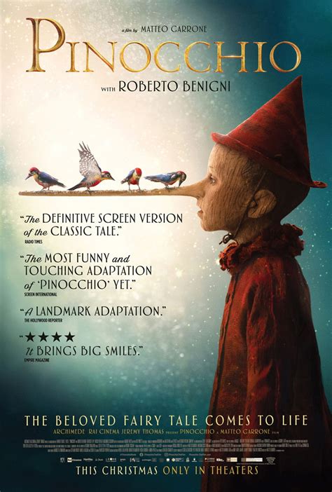 New US Trailer For Garrone S Pinocchio Movie With Roberto Benigni