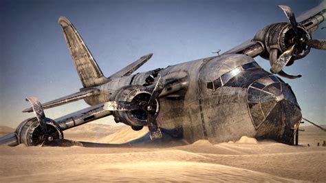 Plane Desert Wreck 04 by TiagoPorto on DeviantArt