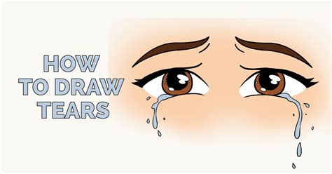 How To Draw Tears Really Easy Drawing Tutorial