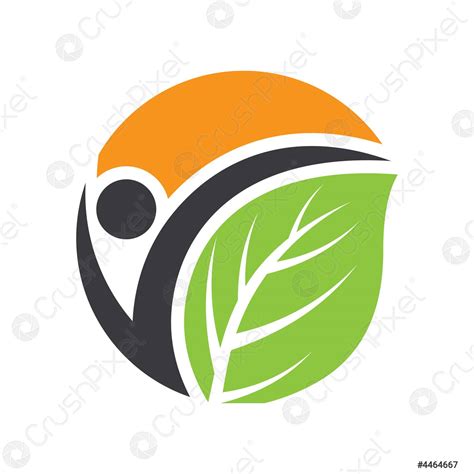 Plantilla De Logotipo Saludable Vector De Stock Crushpixel