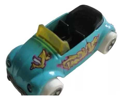 Hot Wheels Volkswagen Beetle Azul Cian Convertible MercadoLibre
