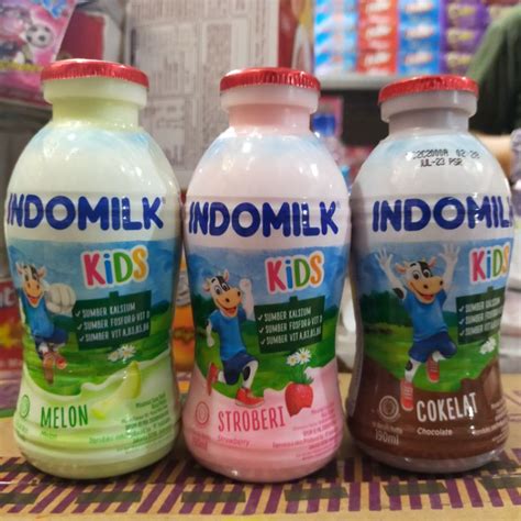 Jual Susu Indomilk Kids Botol 190 Ml Shopee Indonesia