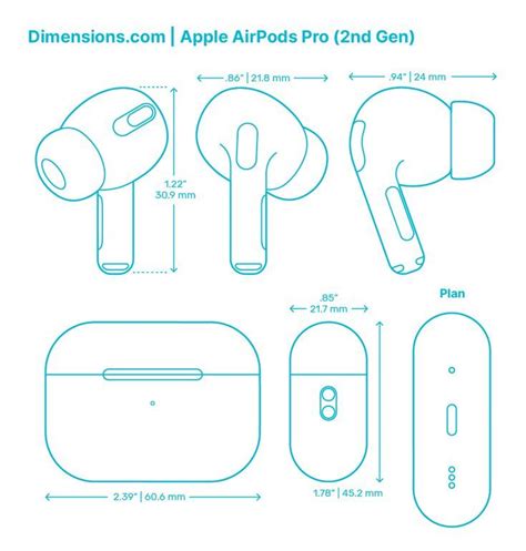 Apple Airpods Pro Nd Gen Technical Diagram And Usage Instructions