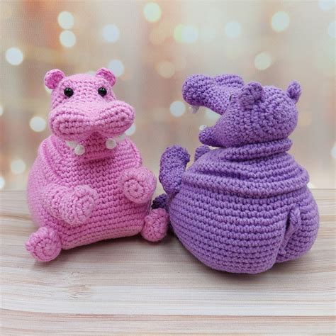 Hippo Handmade Toy - Etsy