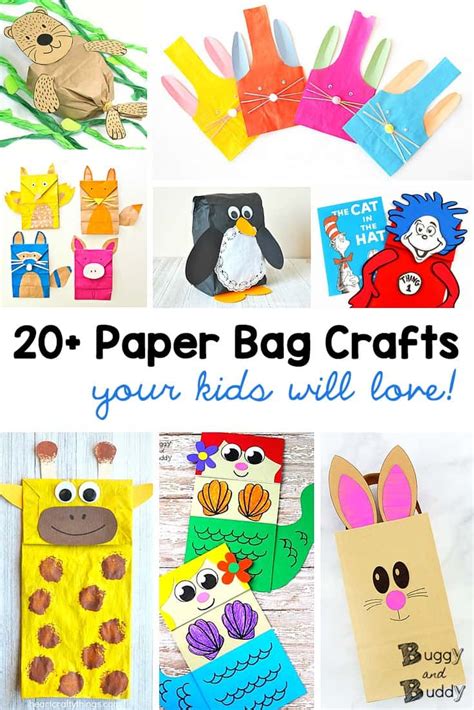 Paper Bag Crafts Your Kids Will Love - Buggy and Buddy