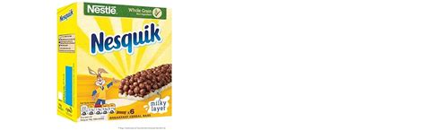 Nestlé Nesquik Barrette per cereali 6 x 25 g 150 g Amazon it