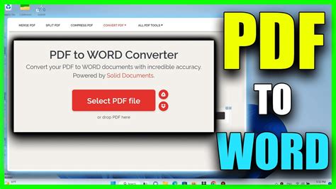 Best Site To Convert PDF To Word Document Online Without Losing