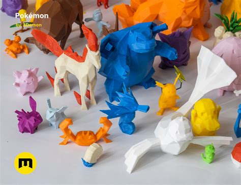 Pokémon 3demon 3d Print Models Download