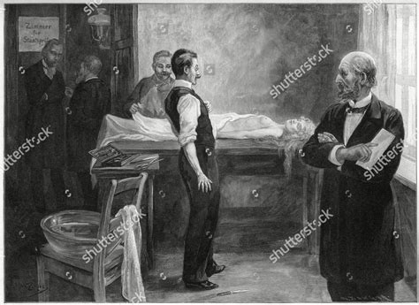 Surgeon About Perform Autopsy Recognises Dead Editorial Stock Photo ...