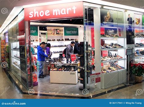 Shoe Mart Shop In Hong Kong Editorial Photo Image Of Chung Mart