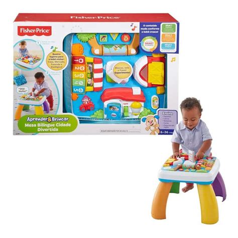 Fisher Price Mesa Atividades Passeando Pela Cidade Mattel