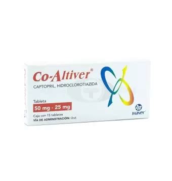 CO ALTIVER 50MG 25MG CON 15 TABLETAS