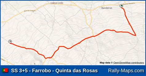 Ss Farrobo Quinta Das Rosas Stage Map Picowines Rali