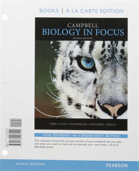 Buy Campbell Biology In Focus Modified Mastering Biology With Pearson