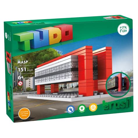 Bloco De Montar Tudo Brasil