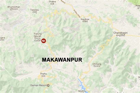 Three Killed In Makawanpur Truck Car Collision The Himalayan Times