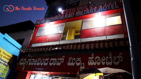 New Govinda Rao Military Hotel Review Bangalore S Oldest Restaurant