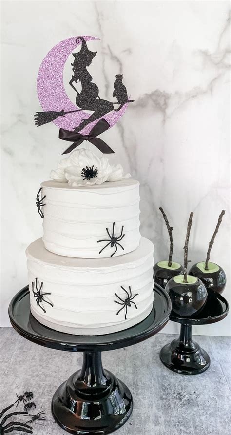 A Baby Is Brewing Cake Topper Halloween Baby Shower Cake Etsy