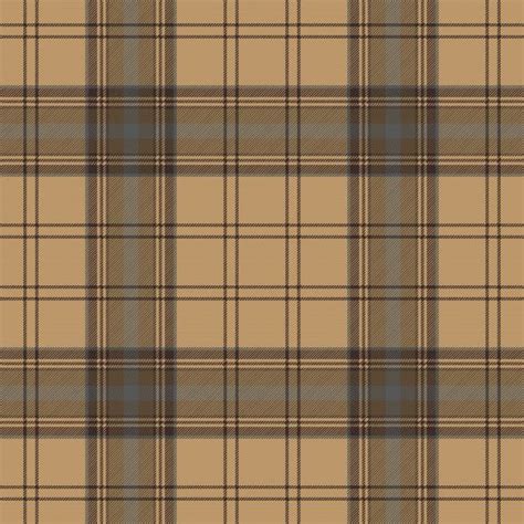 Premium Vector Tartan Brown Beige Seamless Fabric Texture In 2024