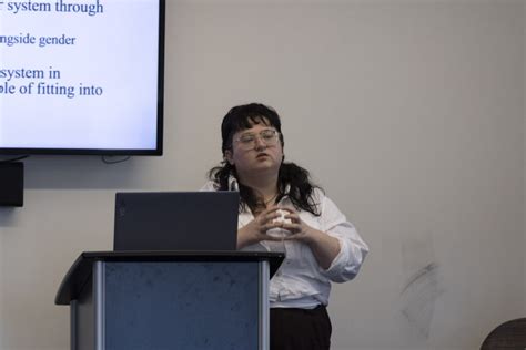 Loyola Masters Student Gives Presentation On Sex And Race Research