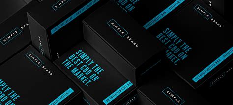 Simple Brand Packaging and Brand Identity on Behance