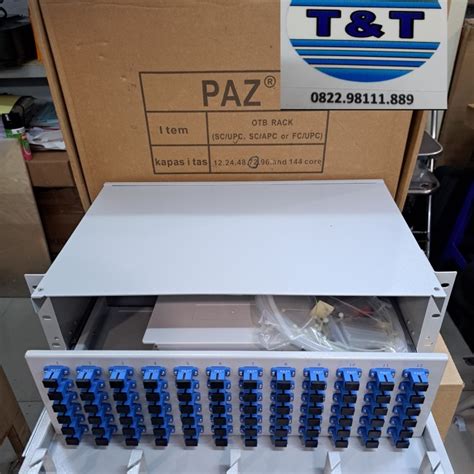 Jual Paz Paz Odf Otb Rack Core Adaptor Sc Upc Single Mode Fiber