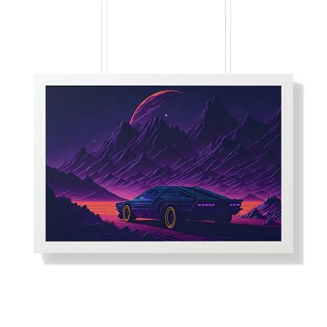 Cyberpunk Poster Retrowave Poster Vaporwave Wall Art - Etsy