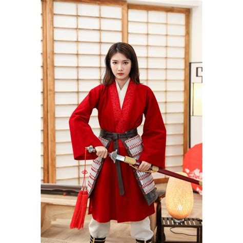 Mulan Cosplay Costume From Disney Movie Mulan 2020 ...