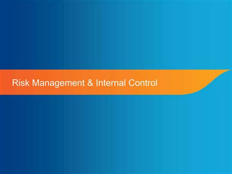 Governance Risk Management And Internal Control Ppt