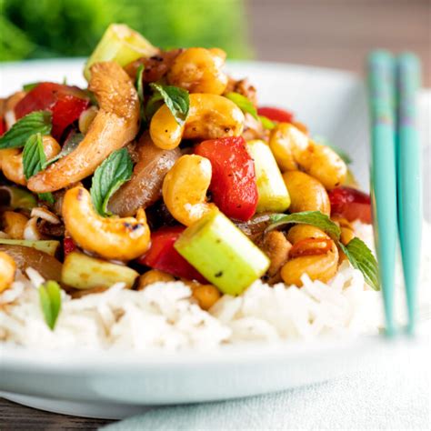 Thai Cashew Chicken Stir Fry Krumpli