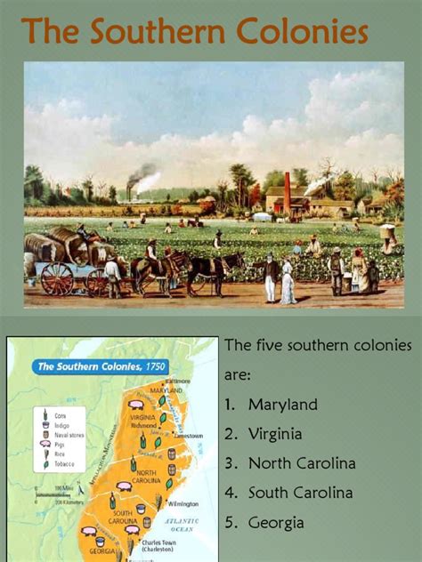 Southern Colonies | PDF