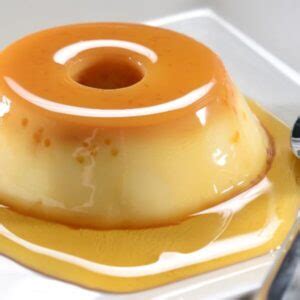 Flan de huevo al baño maría receta sencilla Raza Folklorica