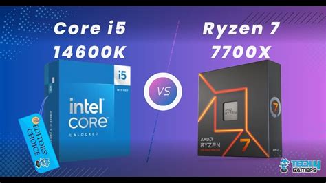 Core I5 14600k Vs Ryzen 7 7700x Performance Test Youtube