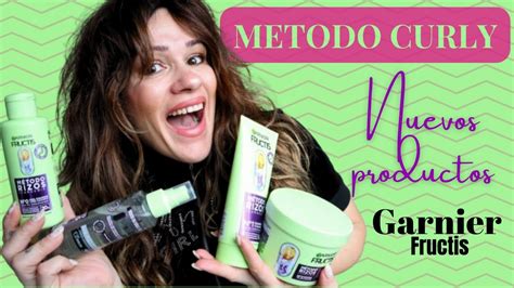 M Todo Curly Nuevos Productos Garnier Fructis Con Menos Pasos Mayor