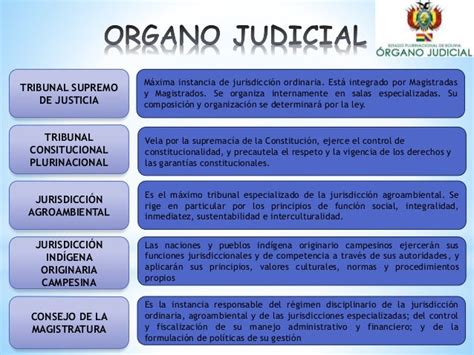 Estructura Del Estado Plurinacional De Bolivia