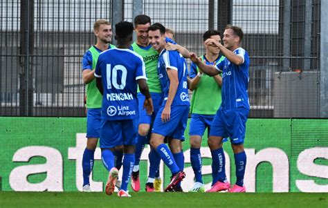 Blau Weiß Linz gewinnt Testspiel gegen Ried Sky Sport Austria