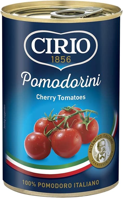 CIRIO Pomodorini Whole Cherry Tomatoes Italian Canned Tinned 400g