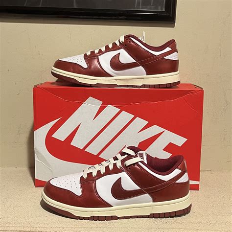 Nike Dunk Low Prm Vintage Team Red W For Sale In Baltimore Md Offerup