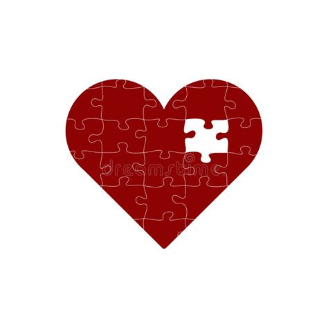 Put Together Heart Puzzle Pieces Stock Illustrations 50 Put Together Heart Puzzle Pieces Stock