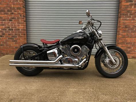 Yamaha XVS 1100 Dragstar V Star VStar Bobber Cafe Racer Only 1800 Miles