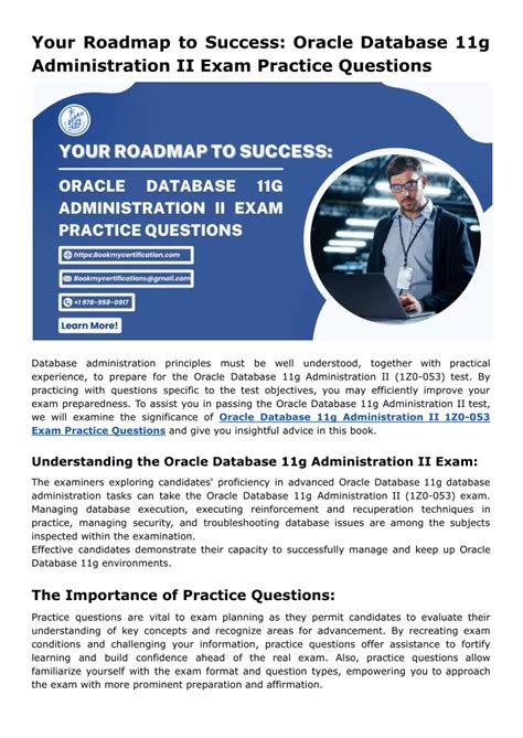 PPT Your Roadmap To Success Oracle Database 11g Administration II