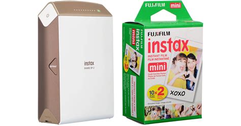 FUJIFILM INSTAX SHARE Smartphone Printer SP 2 With Instant Film