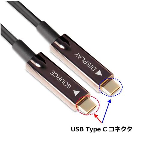 国内正規品 Club3d Usb Gen 2 Type C アクティブ 光ケーブル オーディオ／ビデオ 一方向 オス／オス 20 M 65