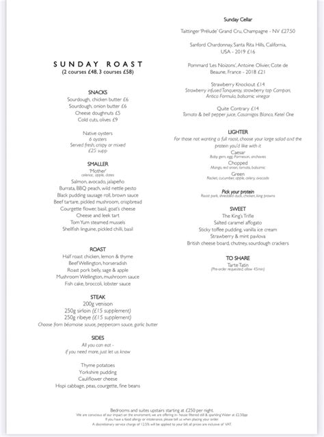 The Loch The Tyne Windsor S Full Menu Online