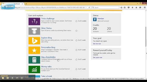 Bing Dashboard Rewards Program Litytracking